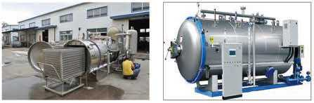 Single Pot Spray Type Direct and Indirect Cooling high Temperature and High Pressure Conditioning Sterilizer-Dingzee